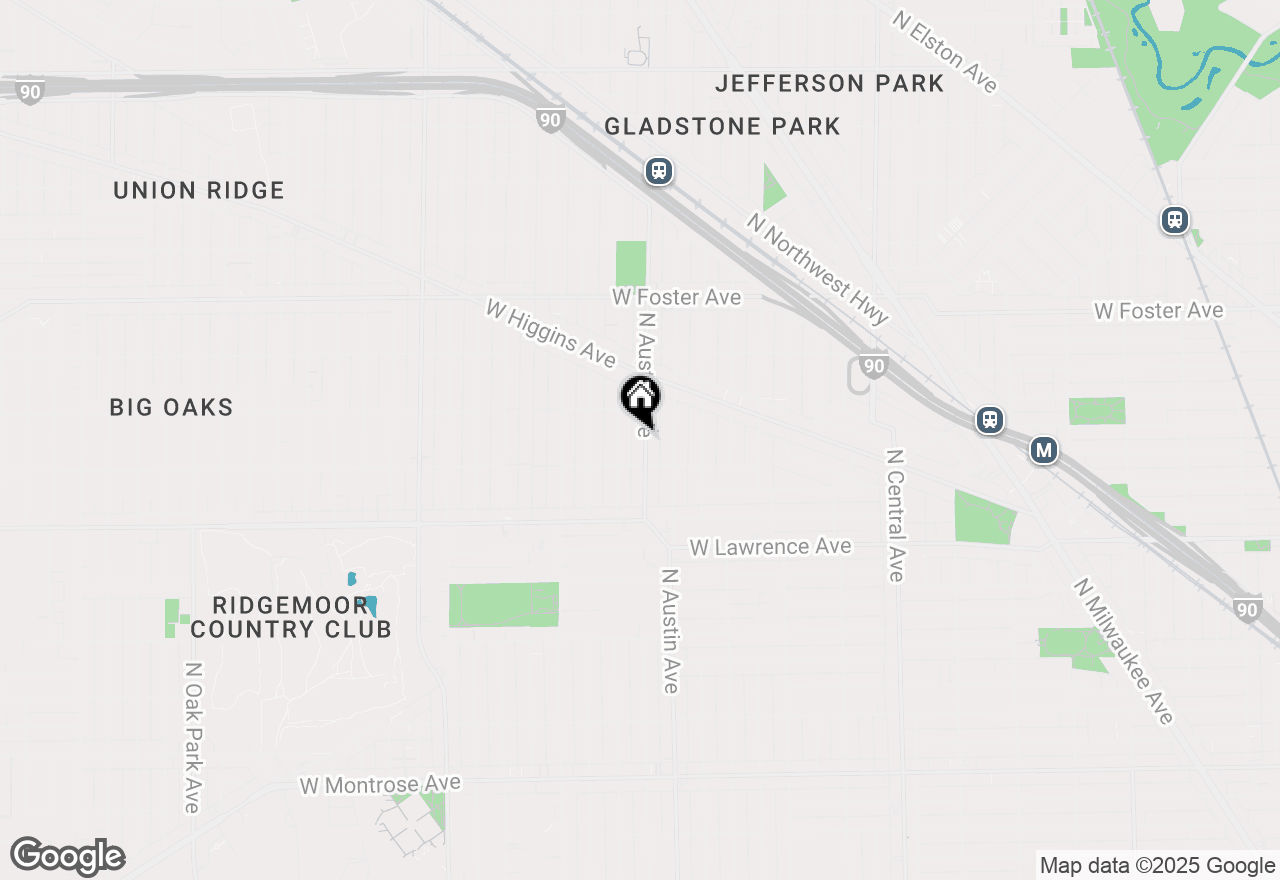 Map of 4944 N Austin Avenue, Chicago, IL 60630