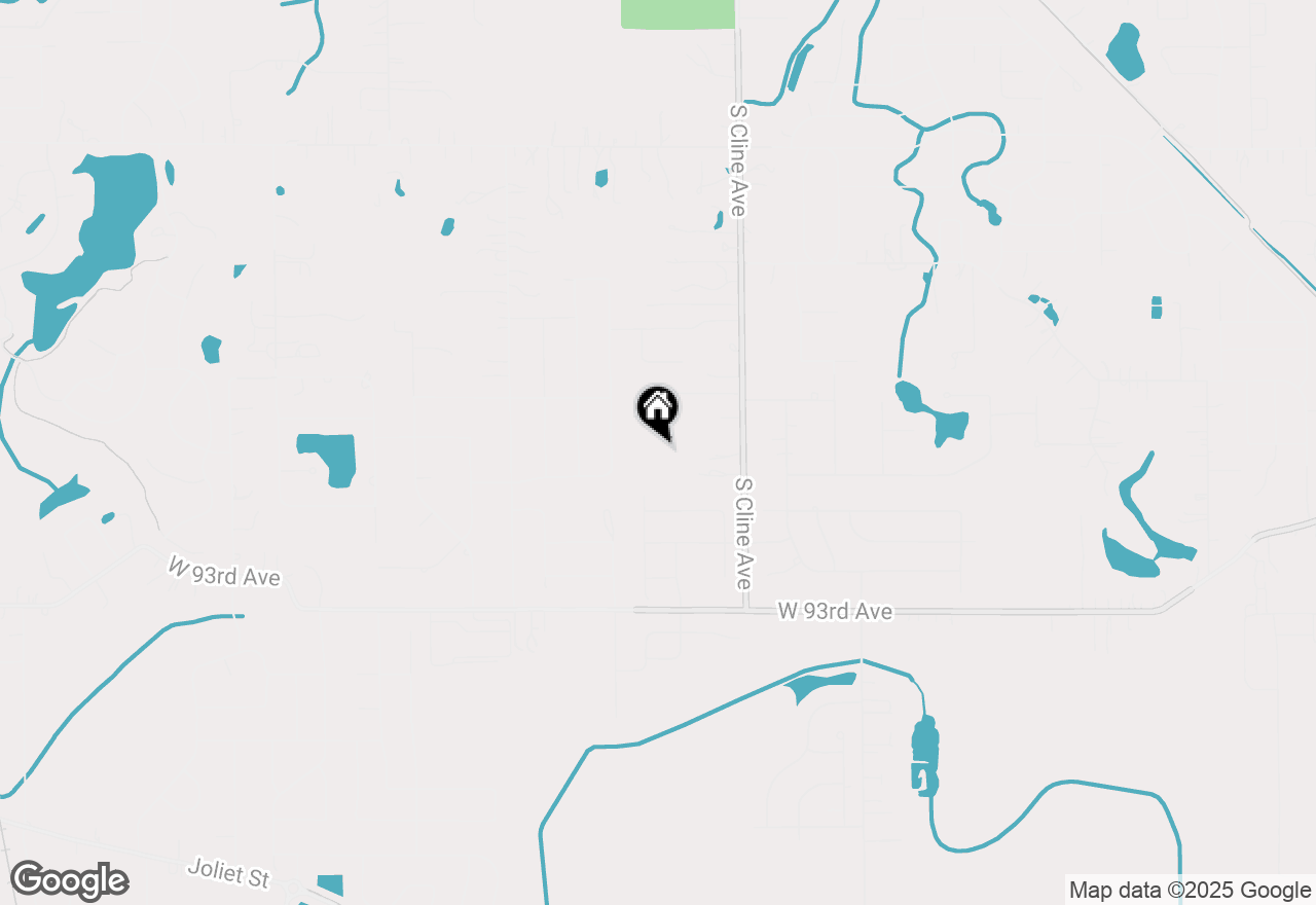 Map of 9048 S Cline Avenue, Crown Point, IN 46307