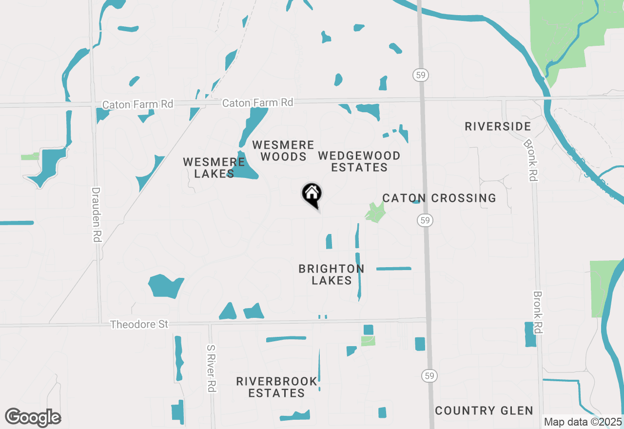 Map of 5203 Brighton Lane, Plainfield, IL 60586