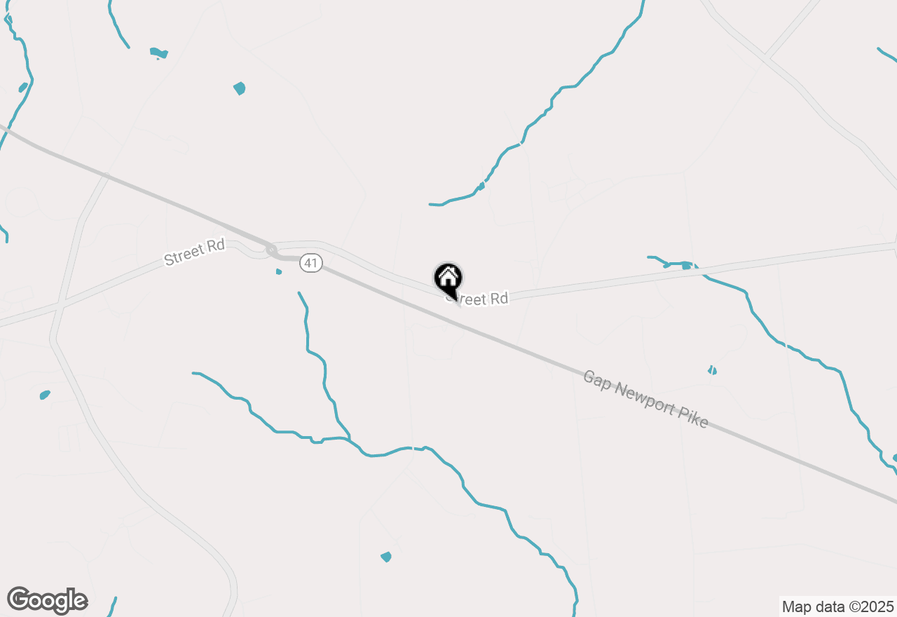 Map of 2195 Gap Newport Pike, Cochranville, PA 19330