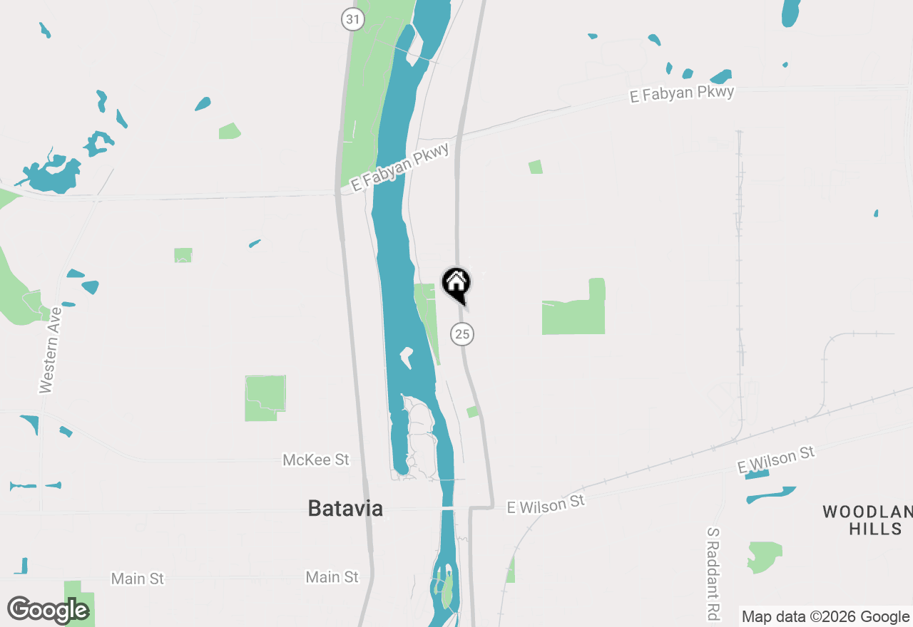 Map of 803 N Washington Avenue, Batavia, IL 60510