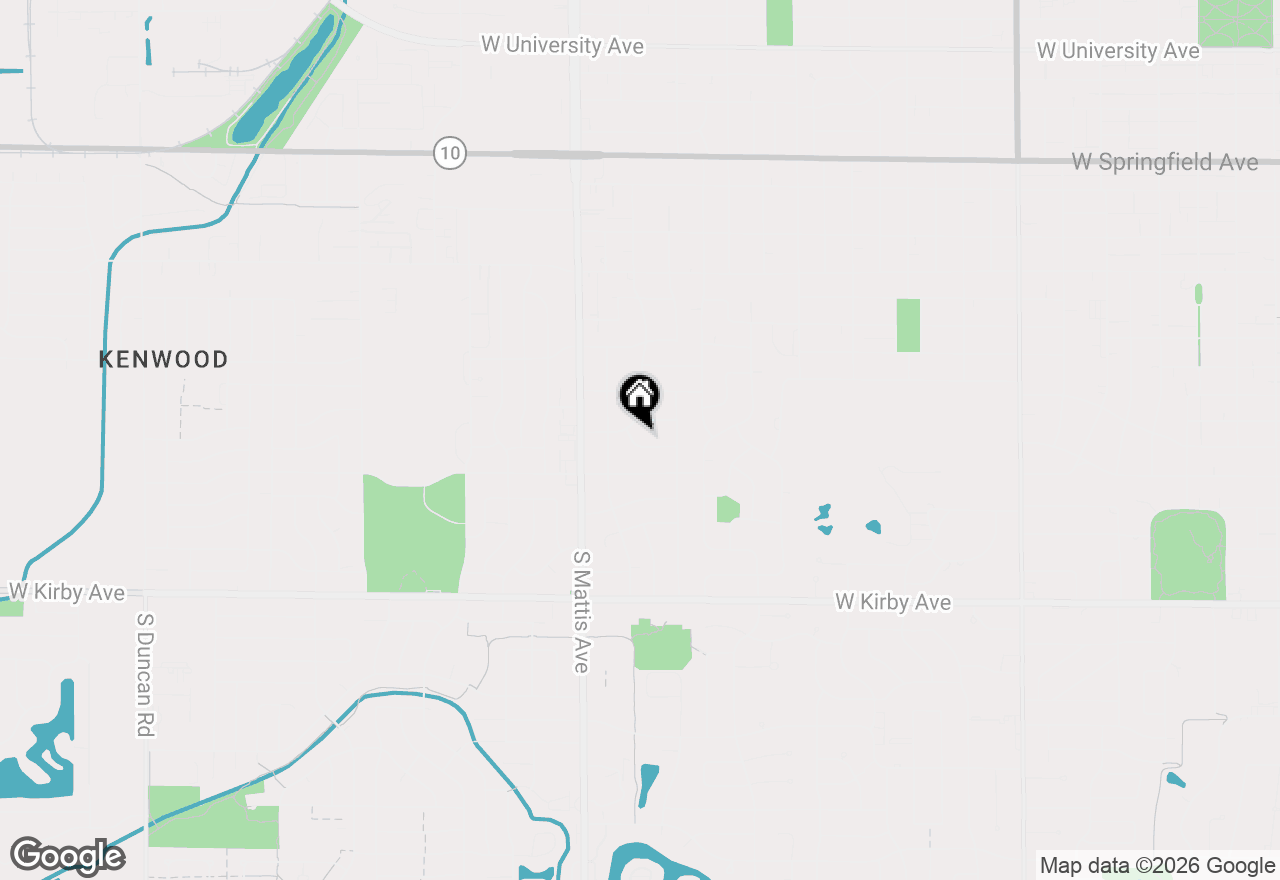 Map of 1612 Cornell Drive, Champaign, IL 61821