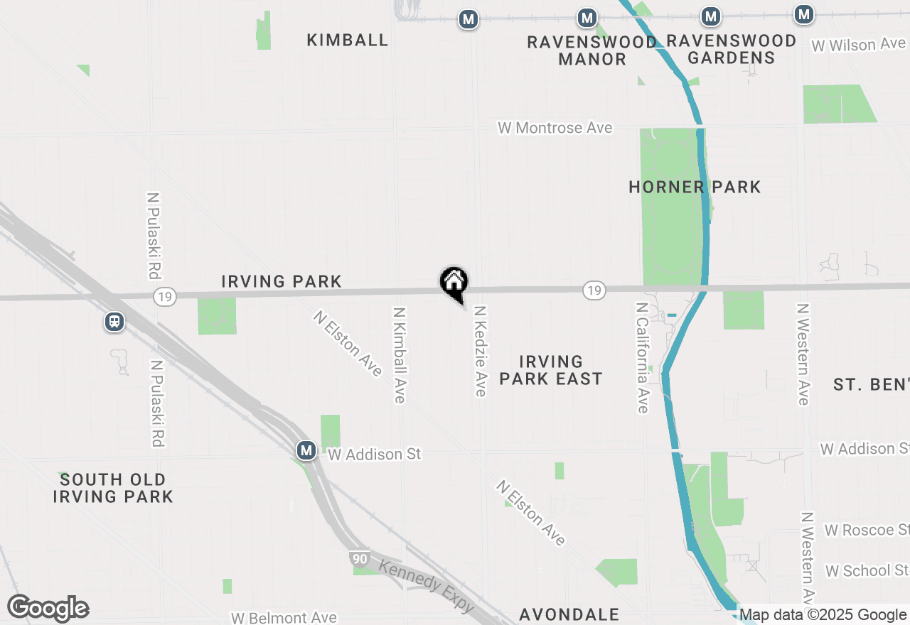 Map of 3924 N Sawyer Avenue, Chicago, IL 60618