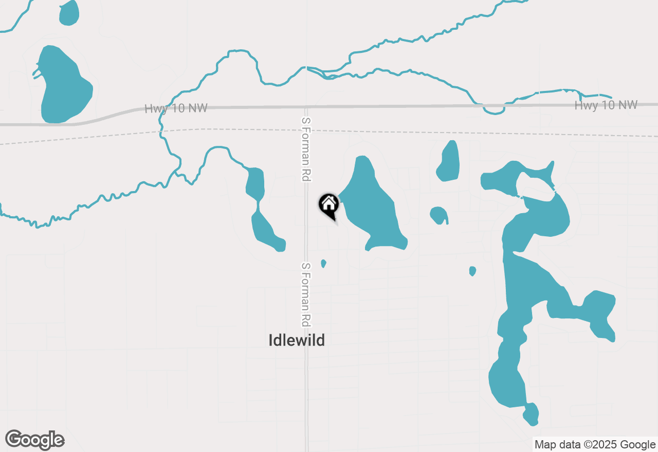 Map of 73 E Harmony Avenue, Idlewild, MI 49642