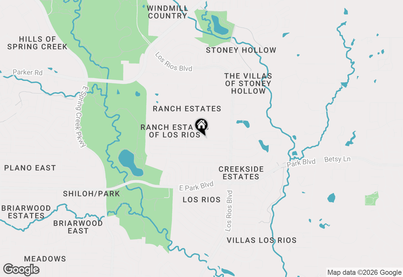 Map of 3944 Merriman Drive, Plano, TX 75074