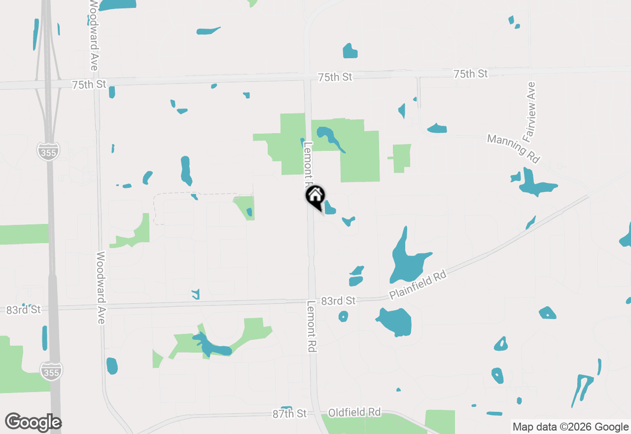 Map of 7974 Hedgewood Drive, Darien, IL 60561