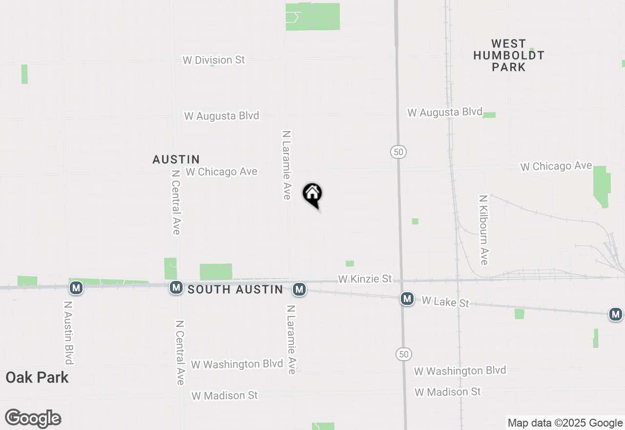 Map of 624 N Leclaire Avenue, Chicago, IL 60644