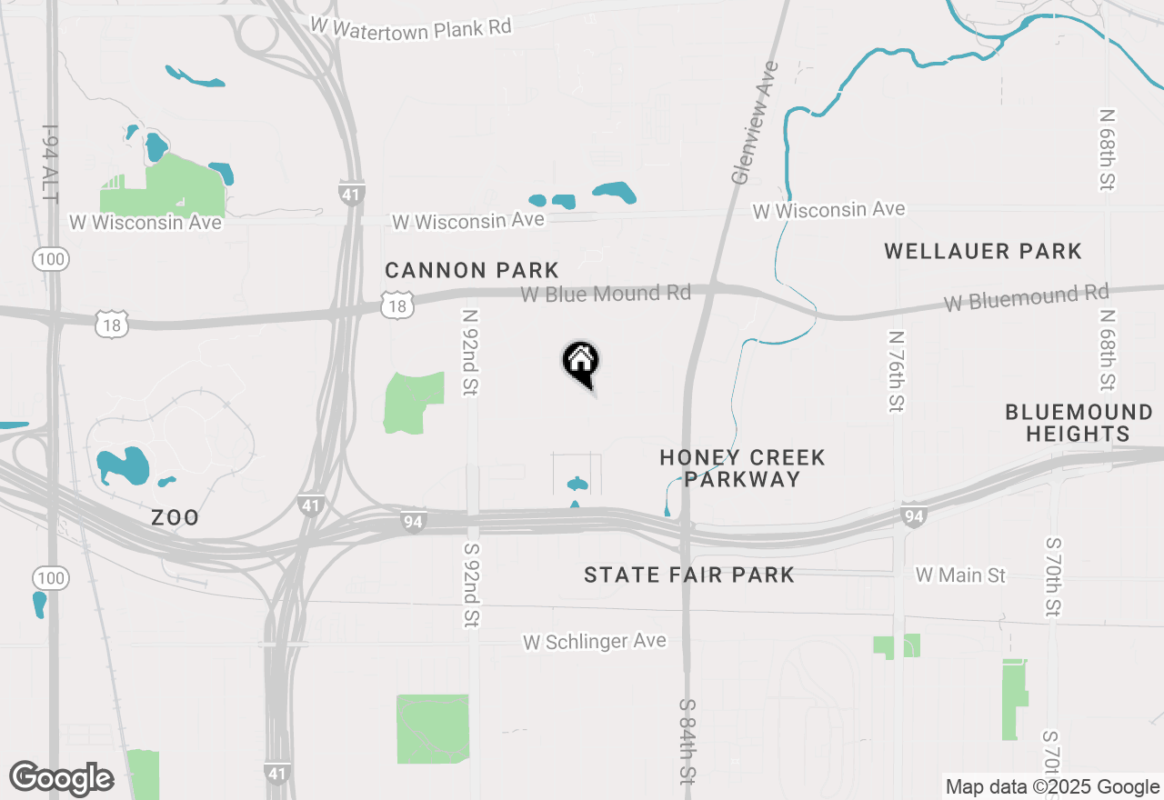 Map of 125 N 88th St, Wauwatosa, WI 53226