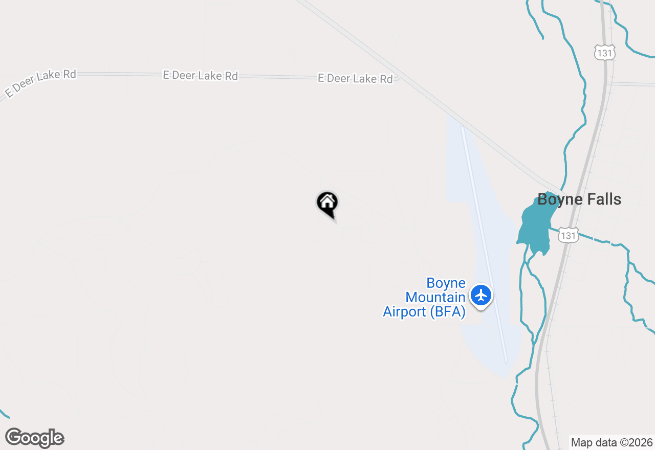 Map of 02619 Disciples Court #10 / DOOR 668, Boyne Falls, MI 49713