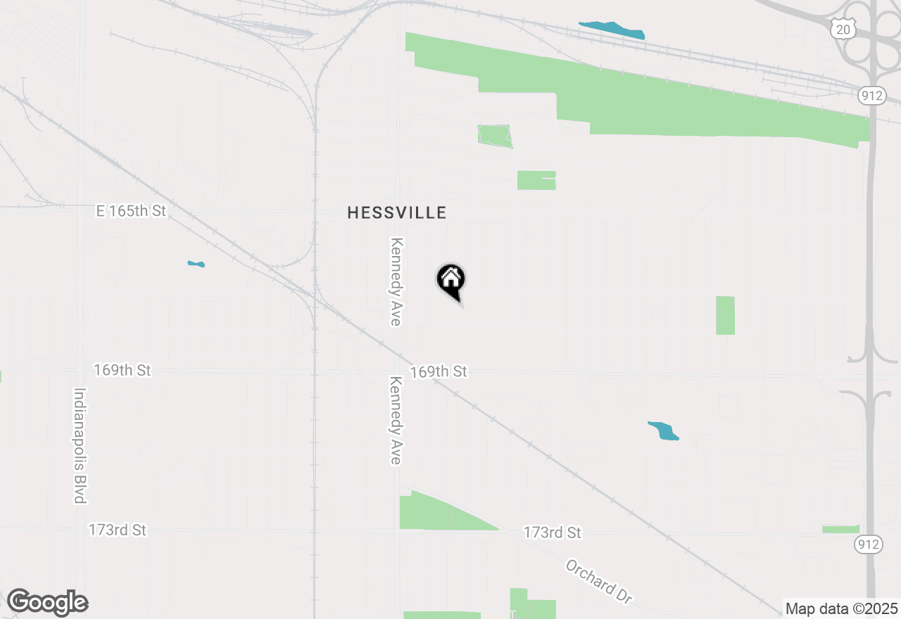 Map of 6724 Arkansas Avenue, Hammond, IN 46323