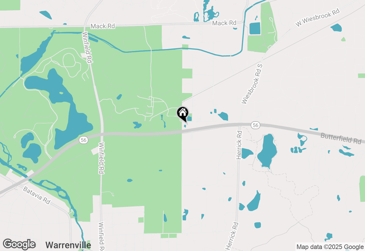 Map of 27W376 Hoy Road, Warrenville, IL 60555