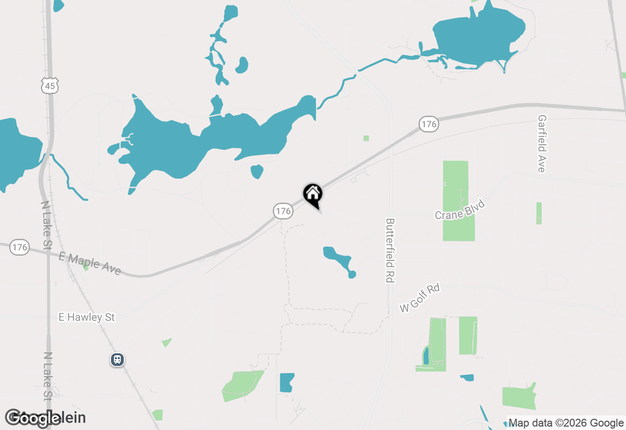 Map of 1419 Stevenson Drive, Libertyville, IL 60048