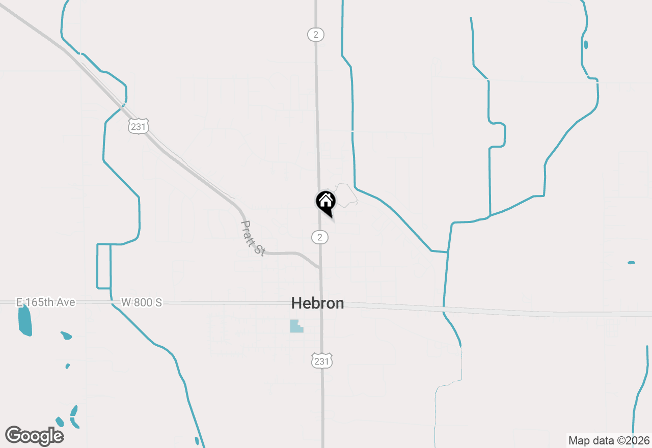 Map of 509 N Main Street, Hebron, IN 46341