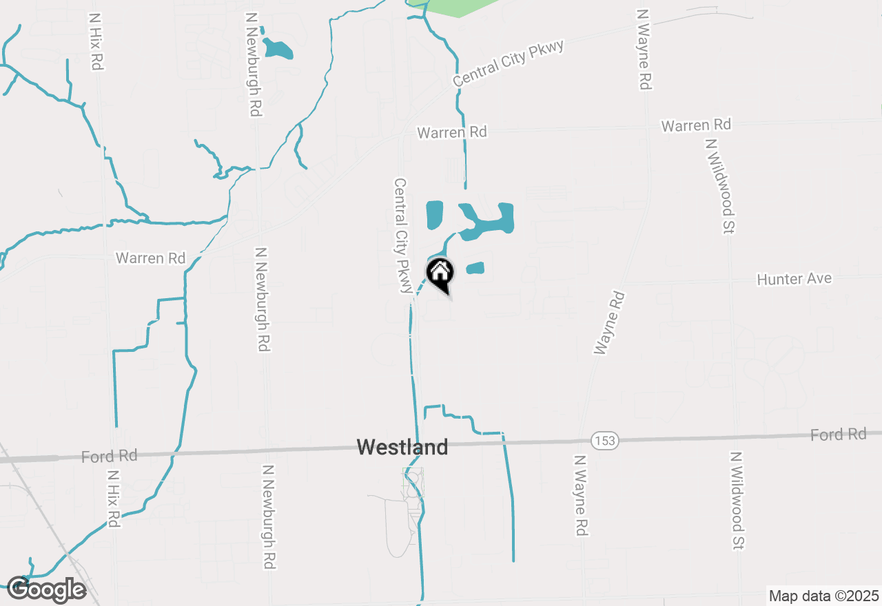Map of 6387 E Morgan Circle, Westland, MI 48185