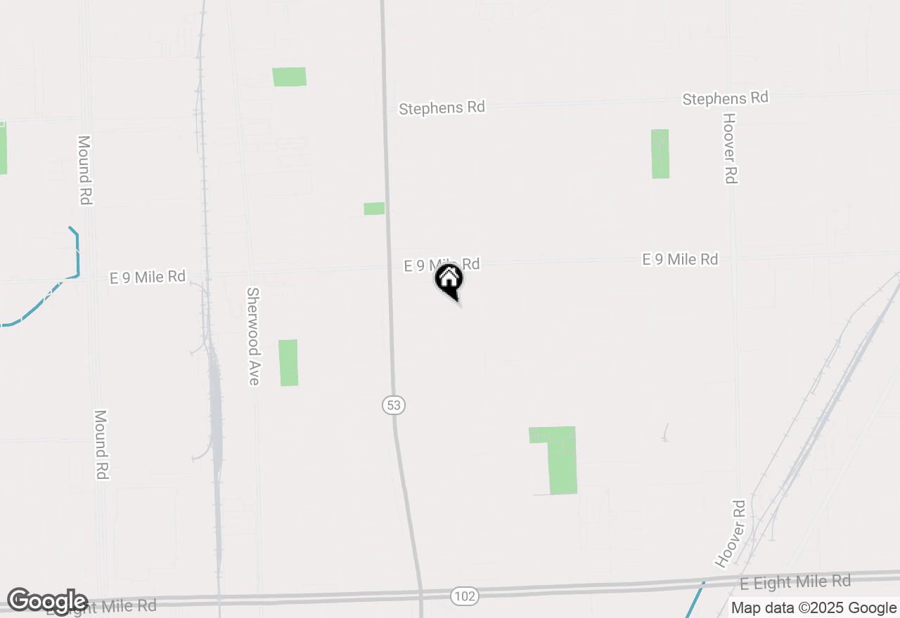 Map of 8225 Cadillac Avenue, Warren, MI 48089