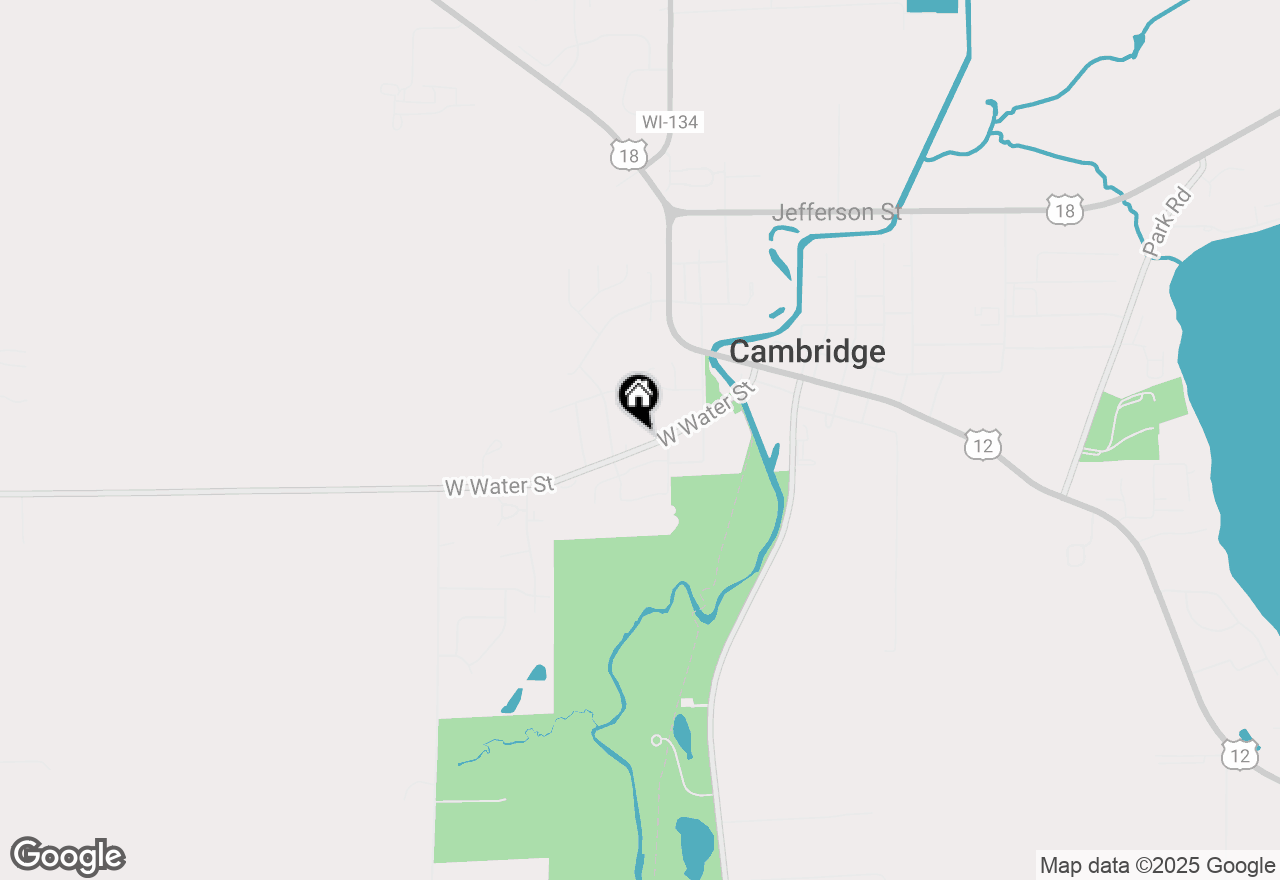 Map of 514 W Water Street, Cambridge, WI 53523