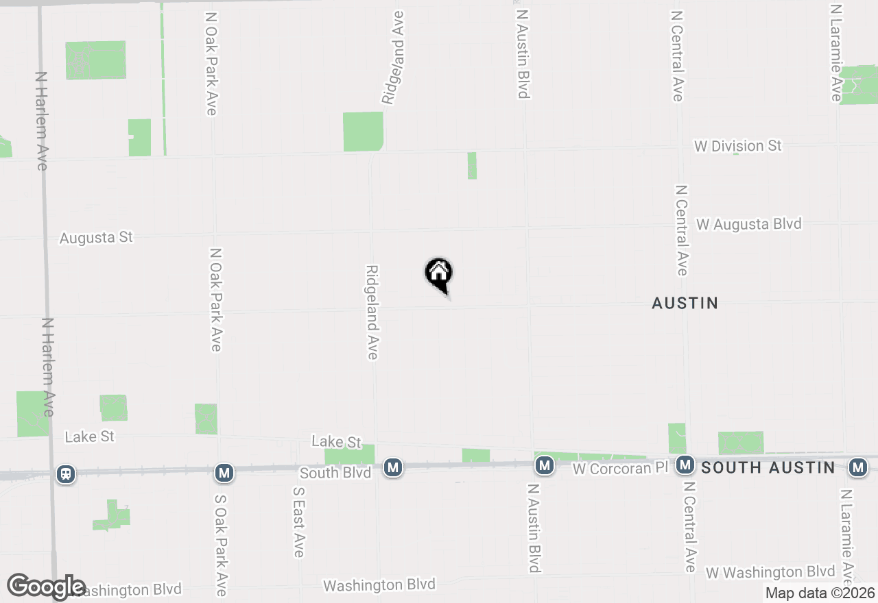 Map of 214 Chicago Avenue, Oak Park, IL 60302