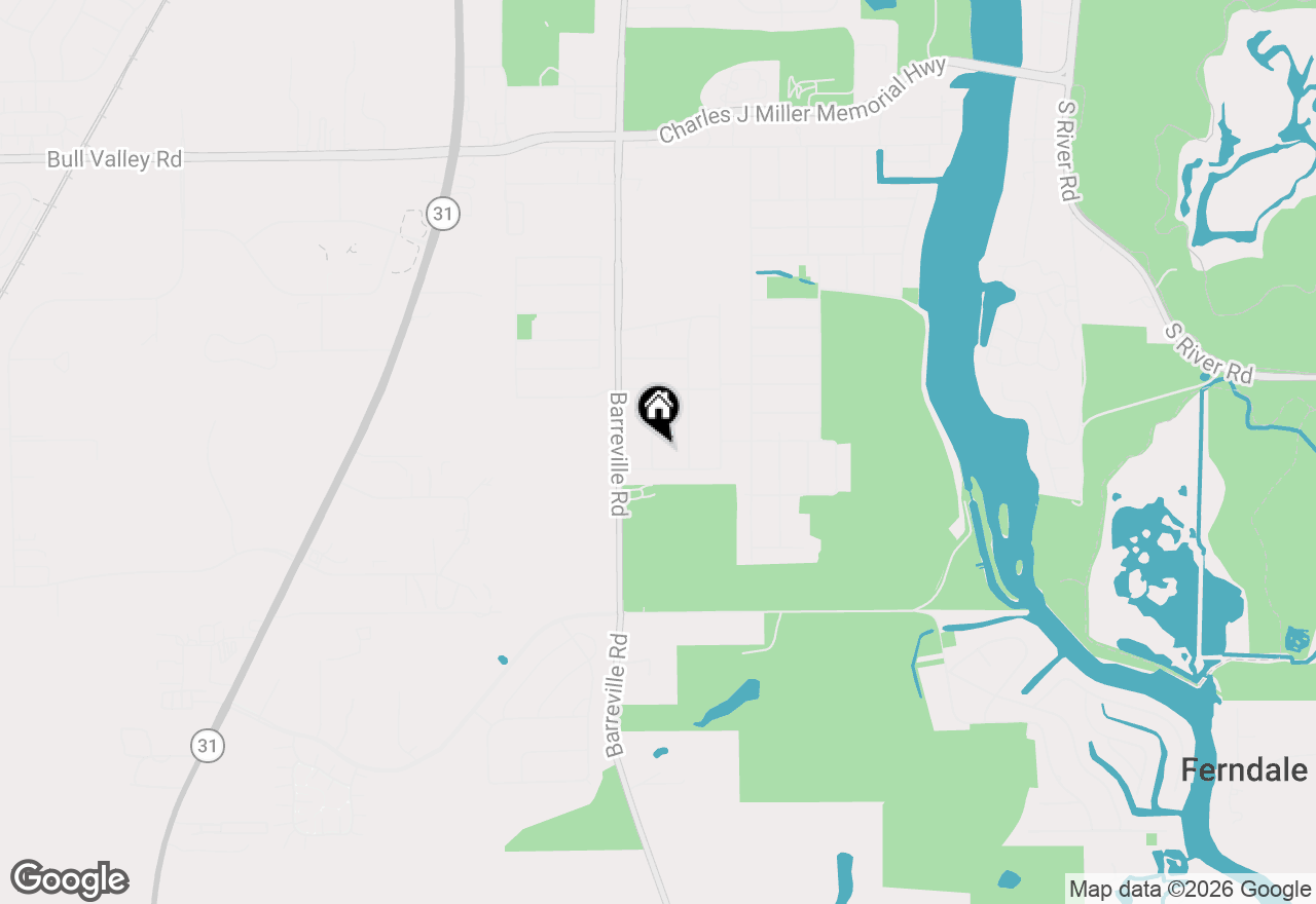 Map of 1202 Carey Drive, Mchenry, IL 60050