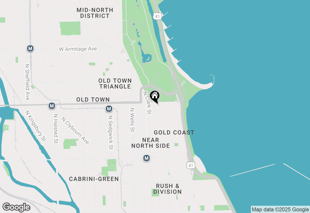 Map of 1540 N Dearborn Parkway, Chicago, IL 60610