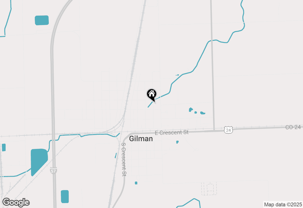 Map of 316 N Hartwell Street, Gilman, IL 60938