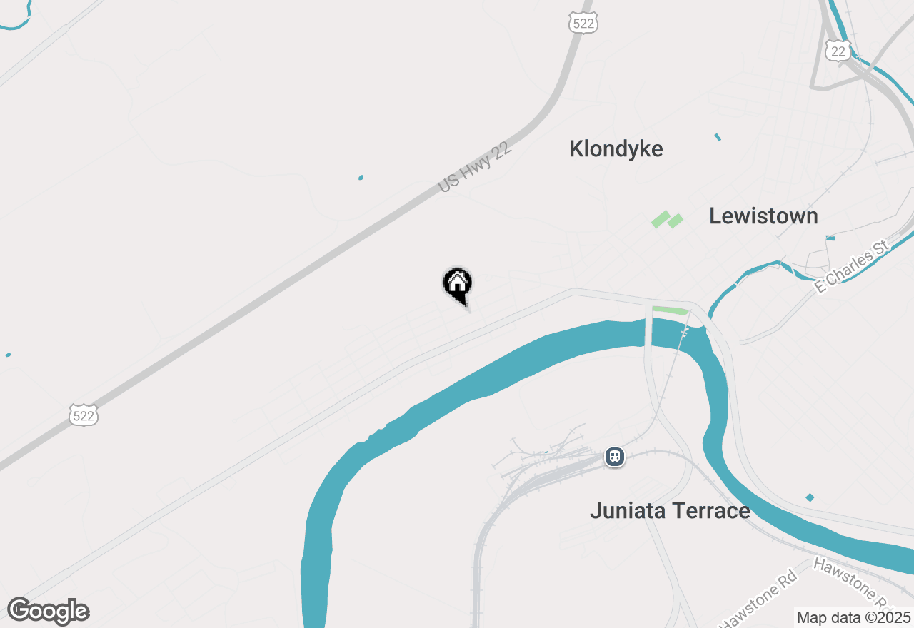 Map of 517 W 5th Street, Lewistown, PA 17044