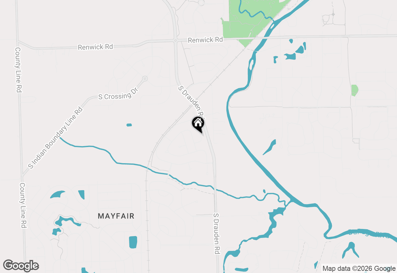 Map of 16432 S Harmon Lane, Plainfield, IL 60586