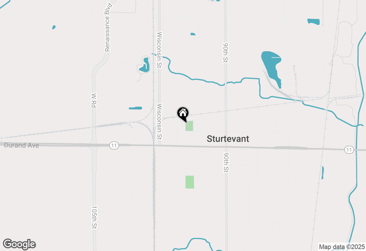 Map of 2832 95th St, Sturtevant, WI 53177