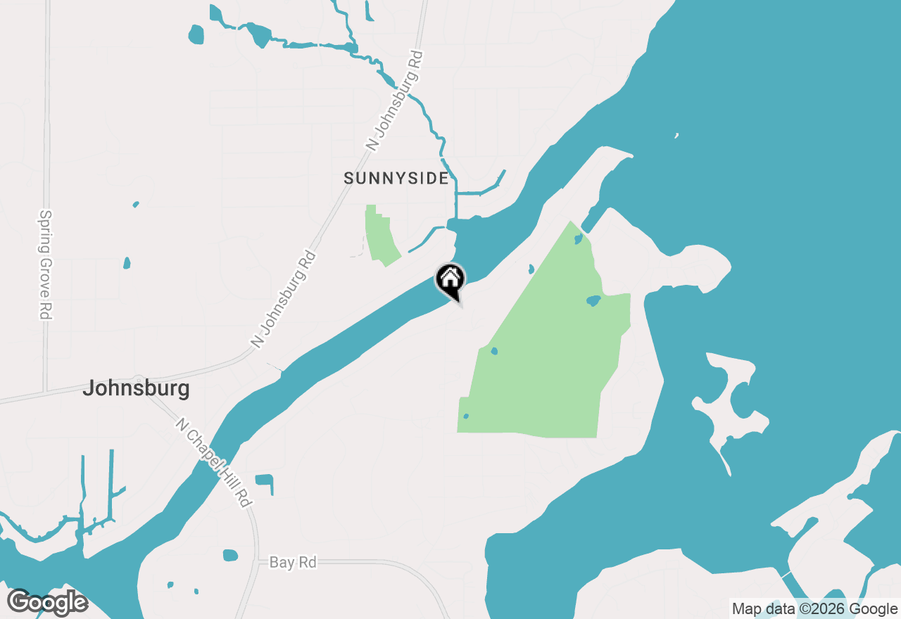Map of 1308 River Terrace Drive, Johnsburg, IL 60051