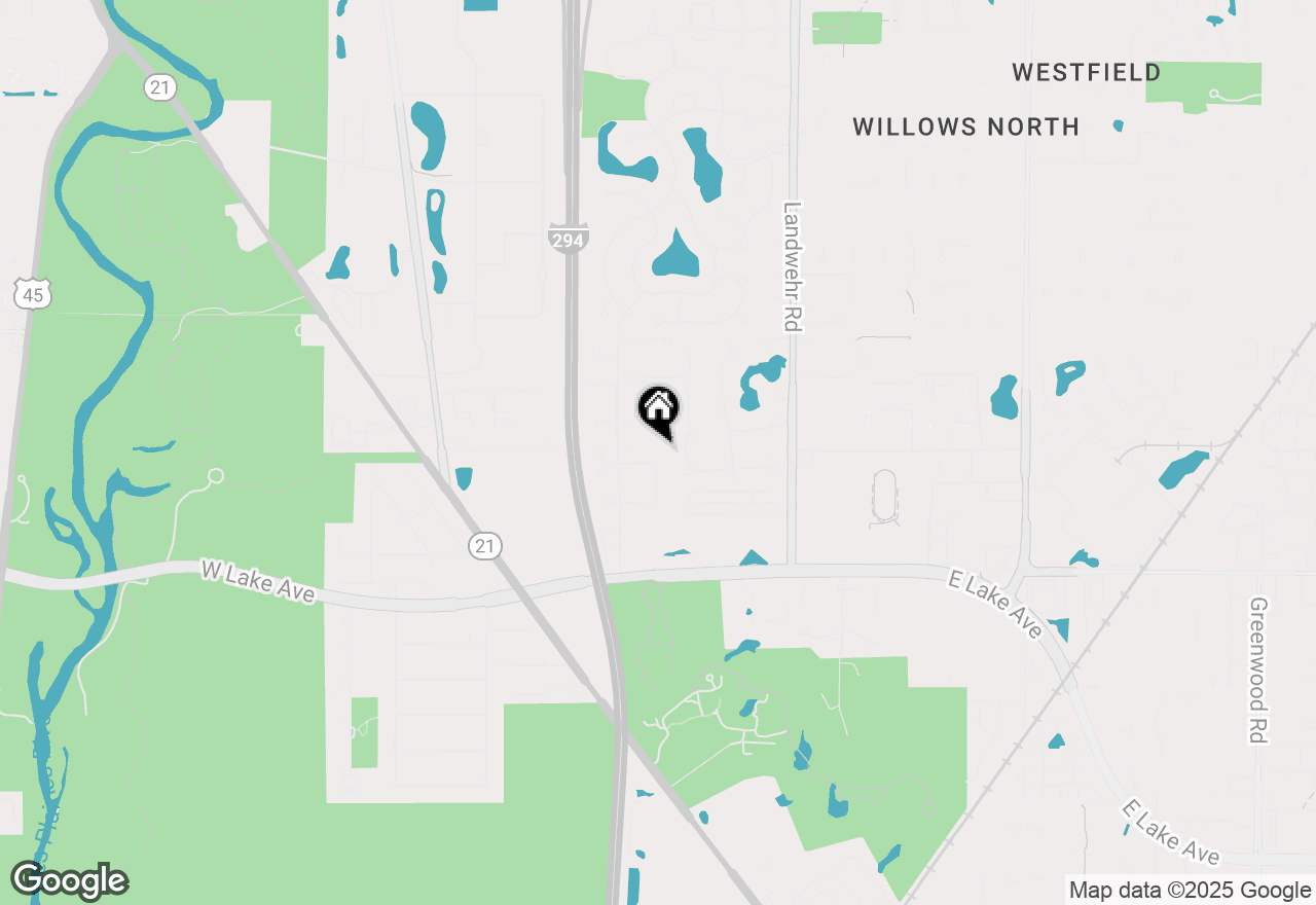 Map of 4312 Ivy Lane, Glenview, IL 60026