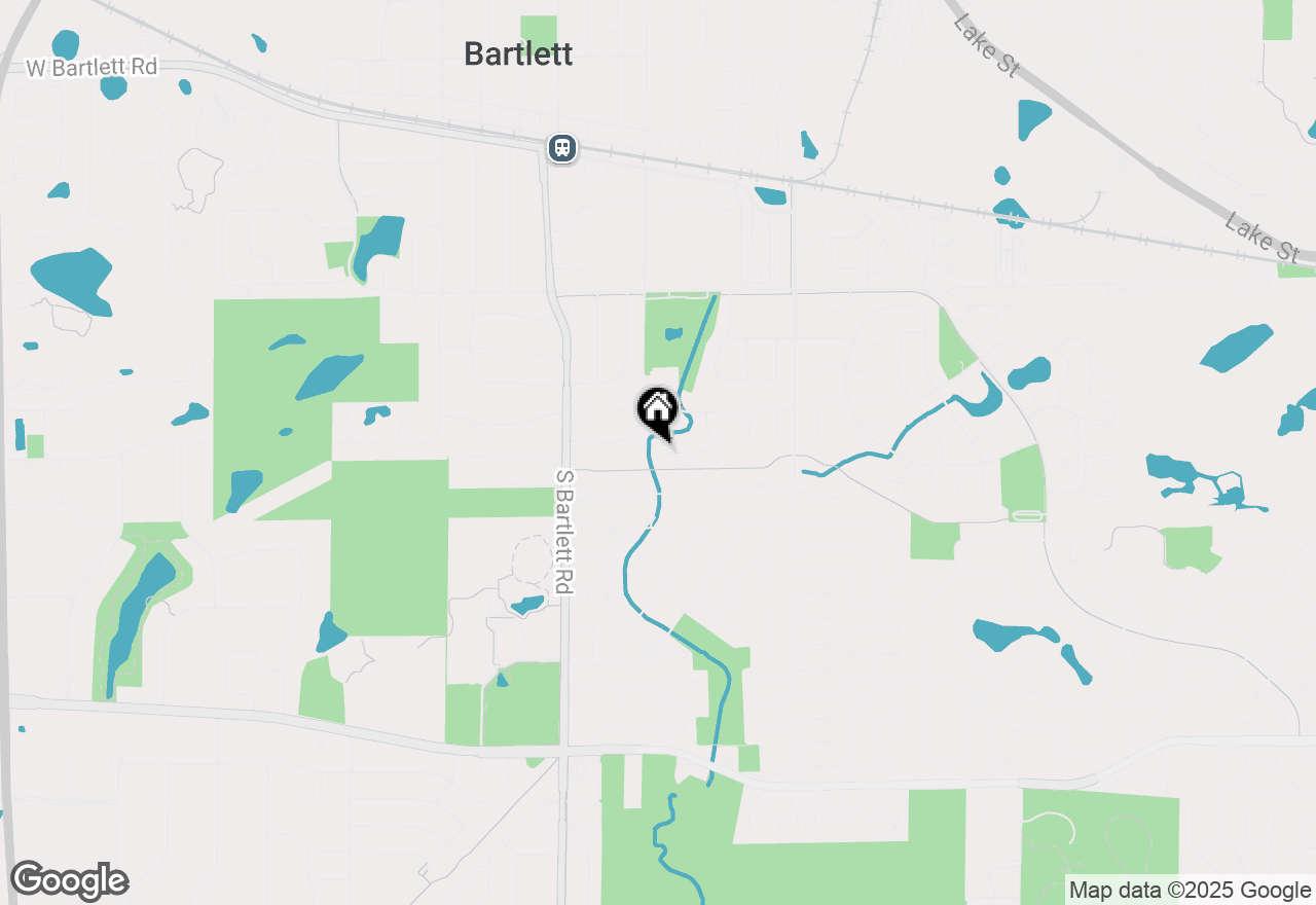 Map of 552 Irvington Court, Bartlett, IL 60103