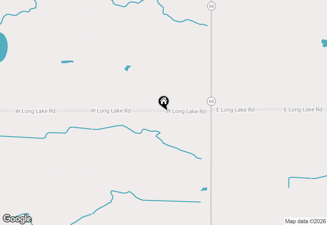 Map of 343 W Long Lake Road, Orleans, MI 48865