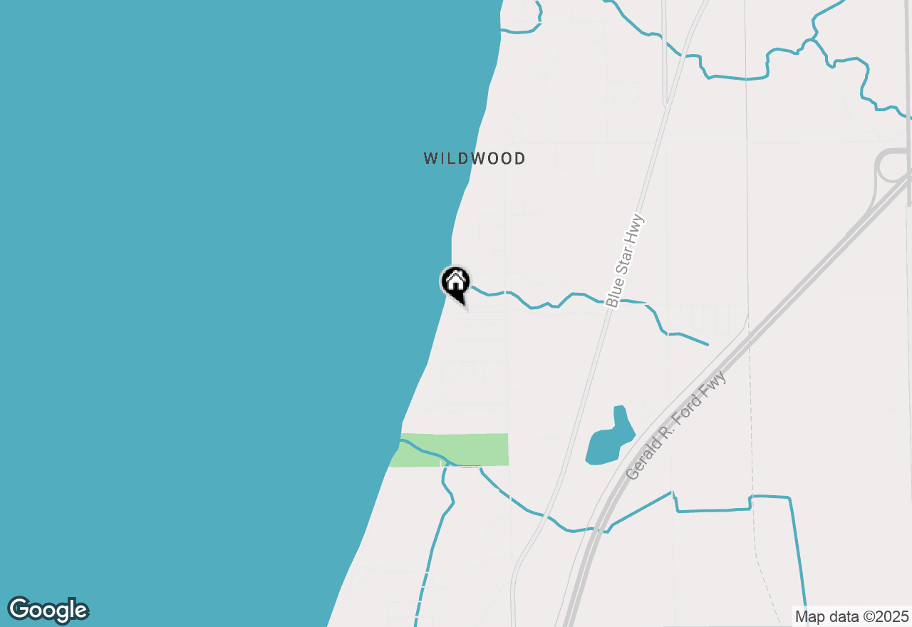 Map of 77280 South Beach Drive, South Haven, MI 49090