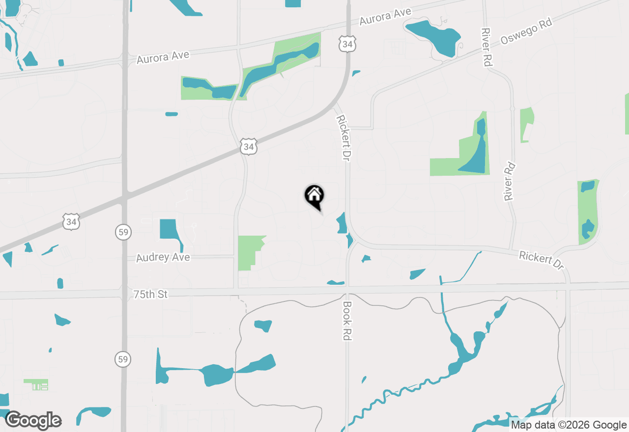 Map of 1060 Selma Lane, Naperville, IL 60540