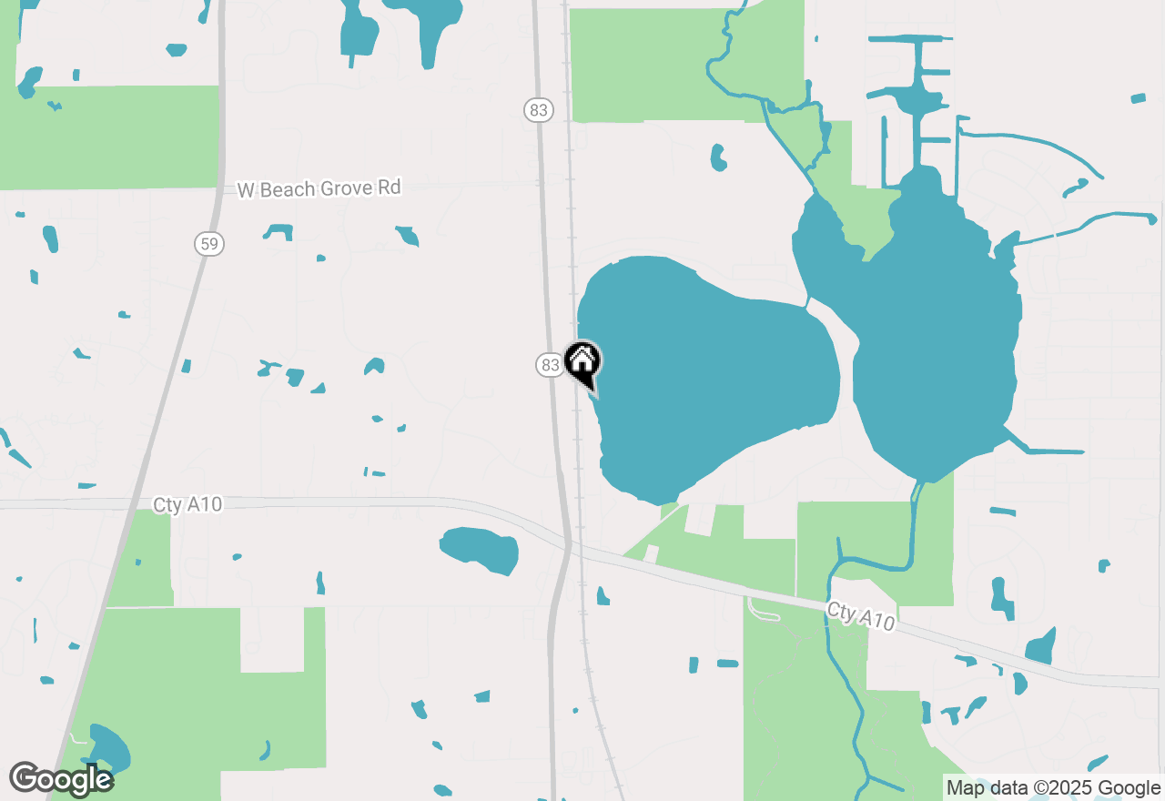 Map of 40492 N Lambert Drive, Antioch, IL 60002