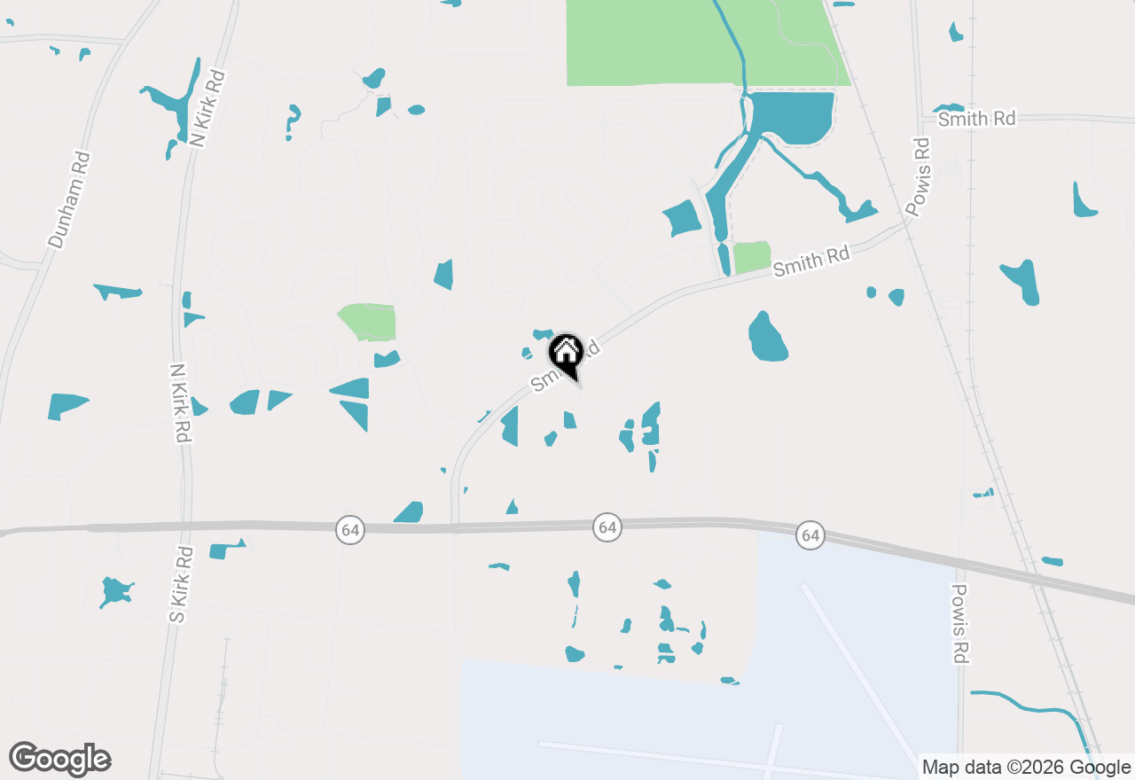Map of 541 Pheasant Trail, St. Charles, IL 60174
