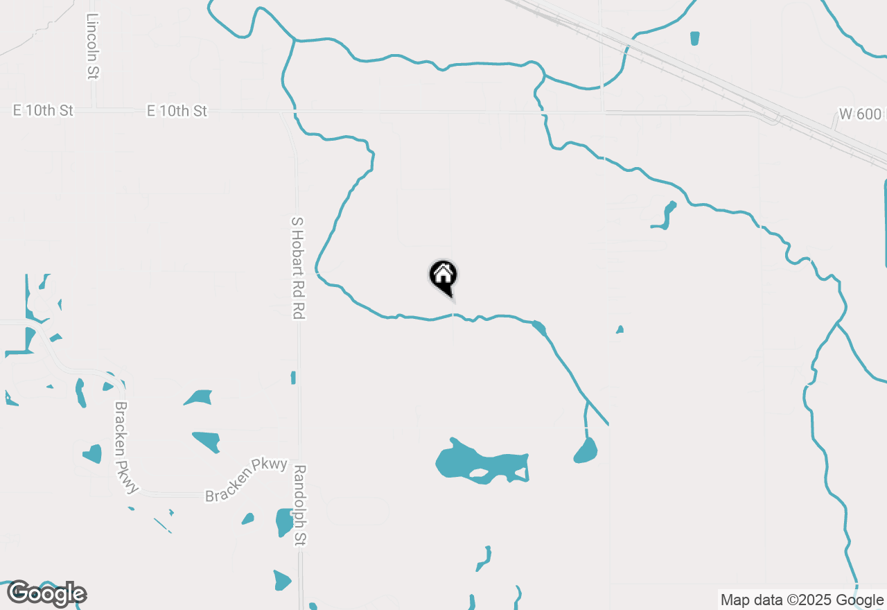 Map of 1488 S Union Street, Hobart, IN 46342