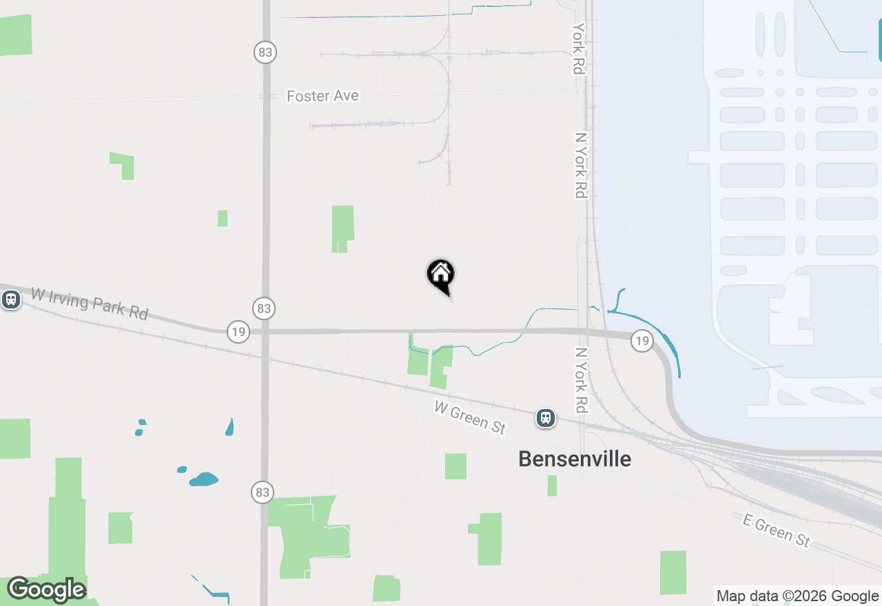 Map of 217 N Church Road, Bensenville, IL 60106