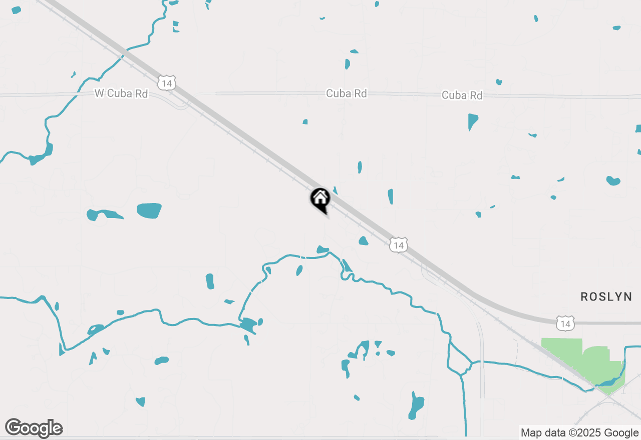 Map of 20952 N Rub Of Green Lane, Barrington Hills, IL 60010