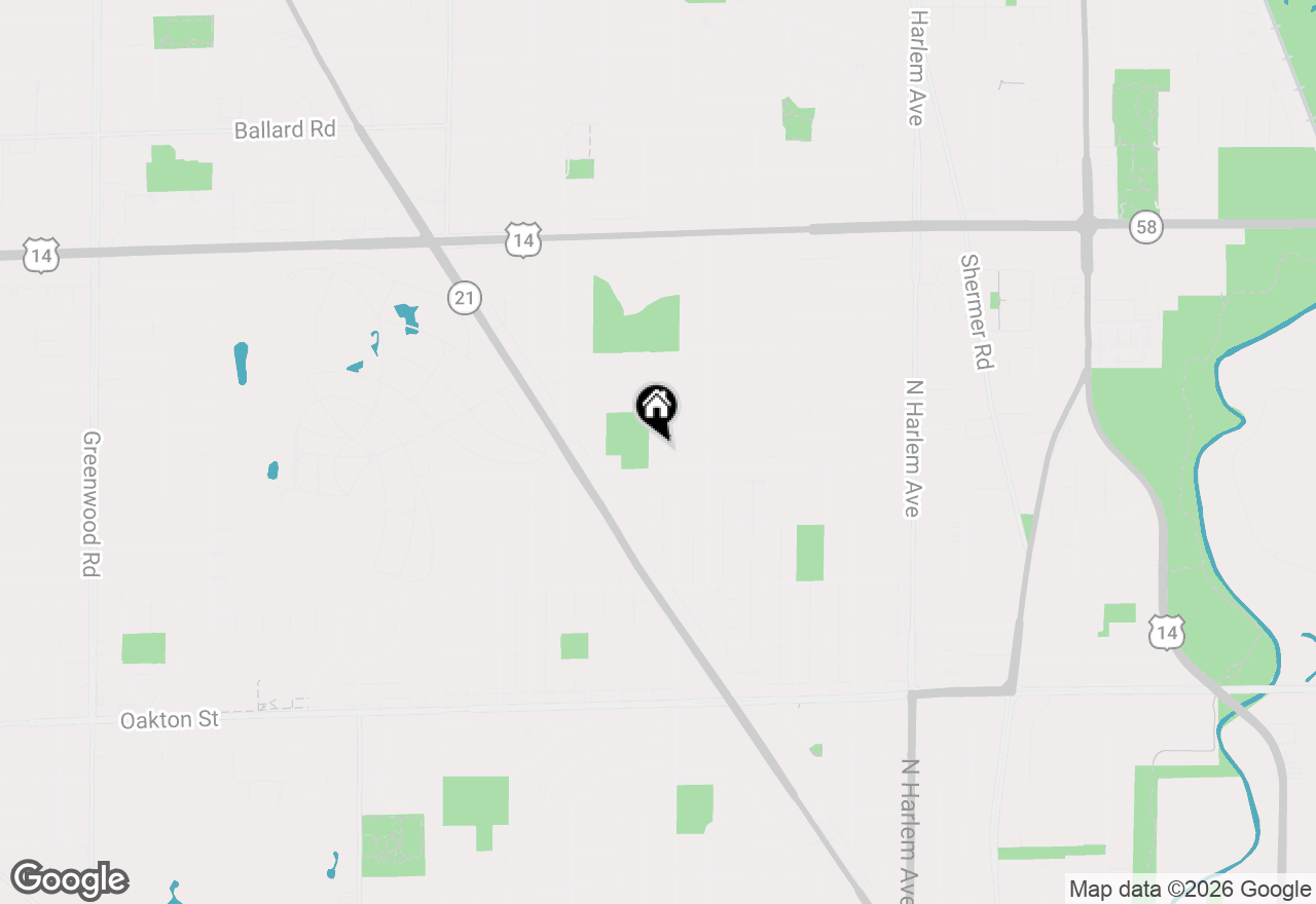 Map of 8415 N Ottawa Avenue, Niles, IL 60714