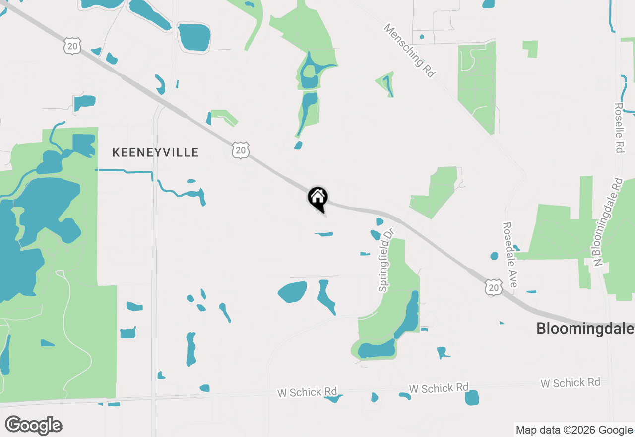 Map of 322 Montabello #322, Bloomingdale, IL 60108