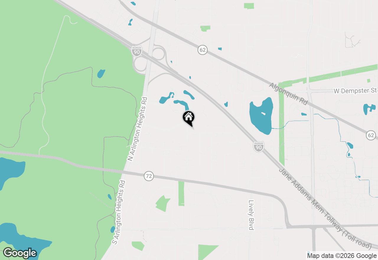 Map of 401 King Street, Elk Grove Village, IL 60007