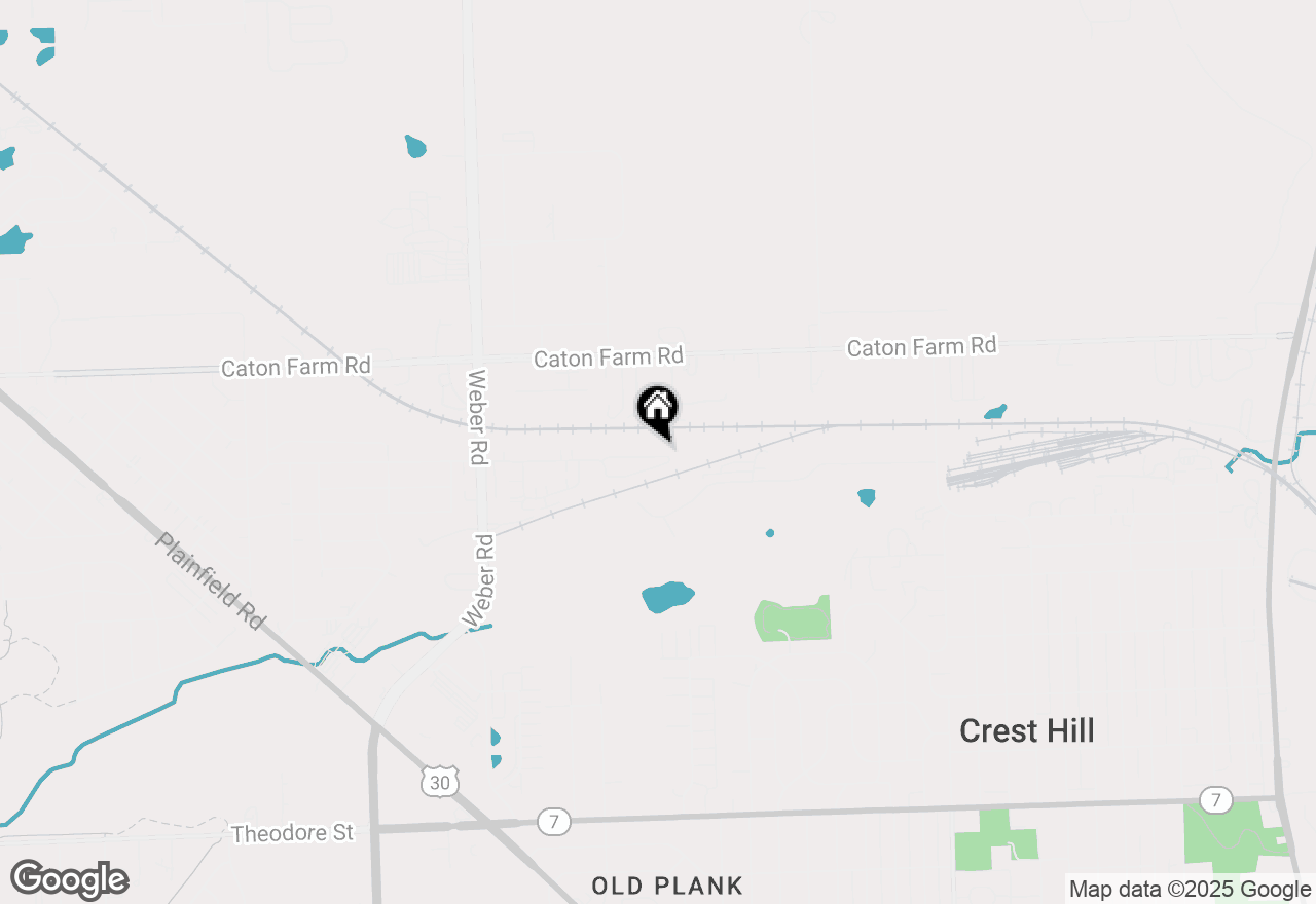 Map of 1310 Harvest Drive, Crest Hill, IL 60403