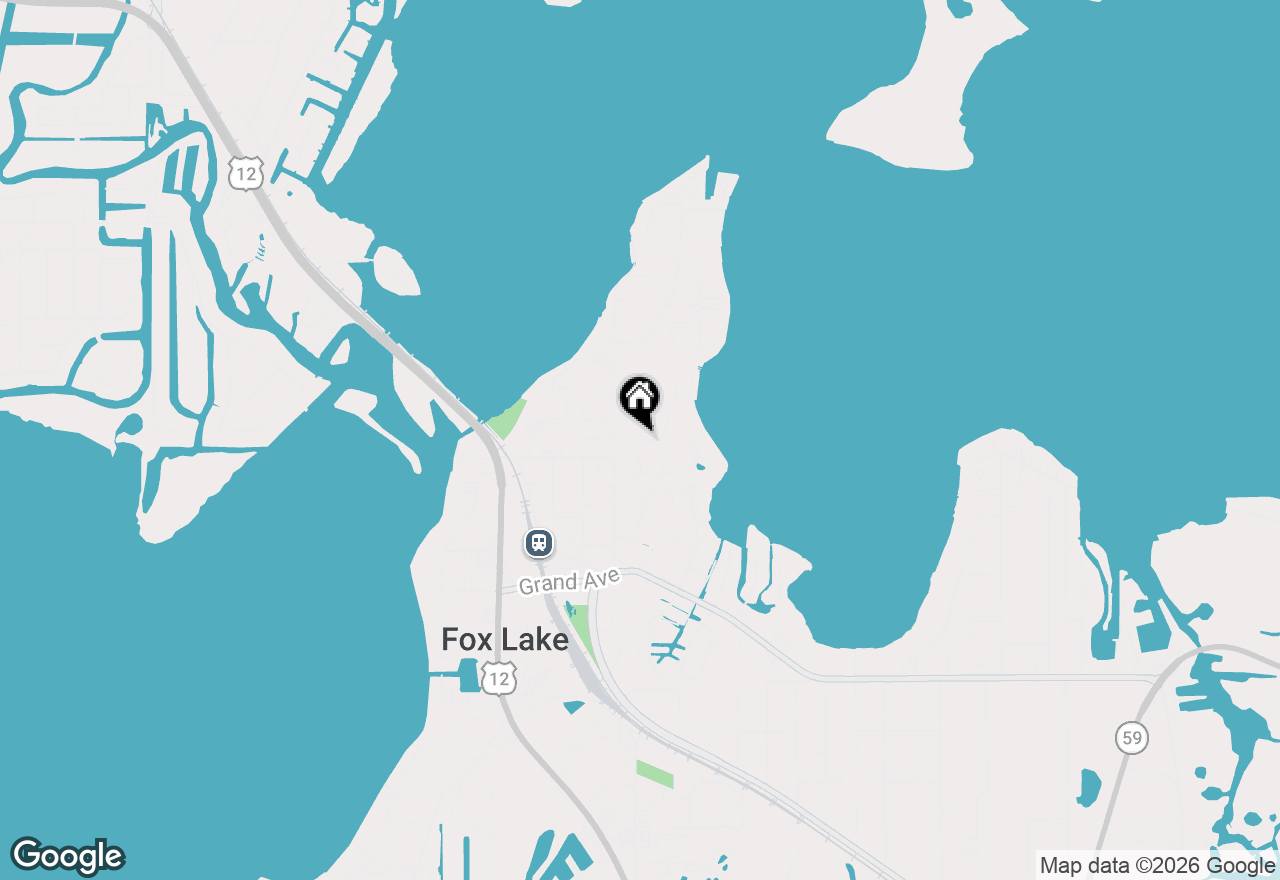 Map of 75 Mineola Road #75, Fox Lake, IL 60020