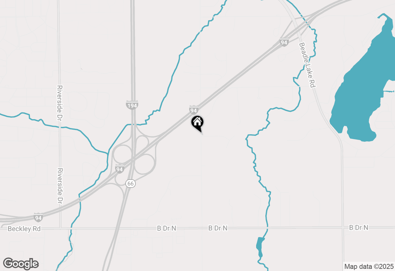 Map of 13661 6 1/2 Mile Road, Battle Creek, MI 49014