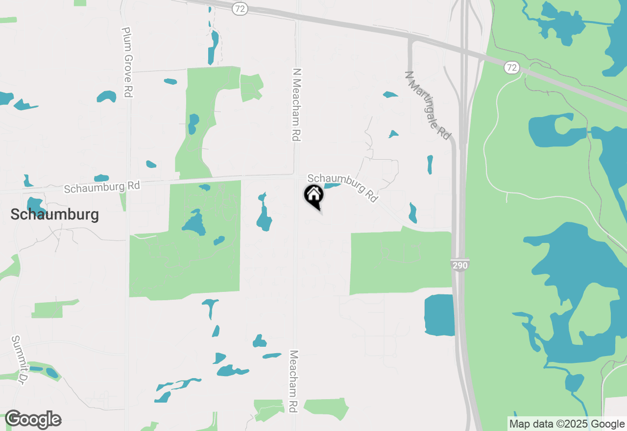 Map of 1466 Whitman Court, Schaumburg, IL 60173