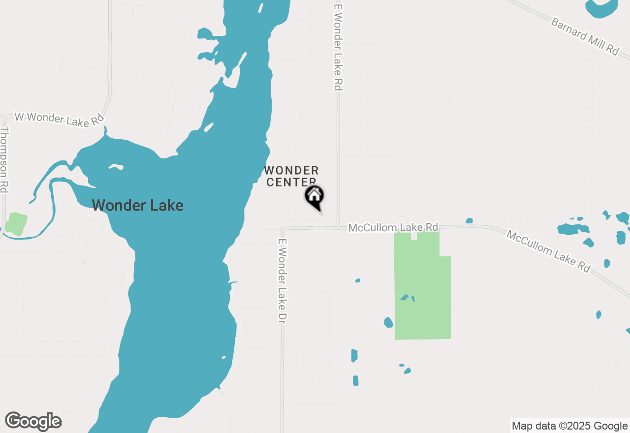 Map of 7425 South Drive, Wonder Lake, IL 60097