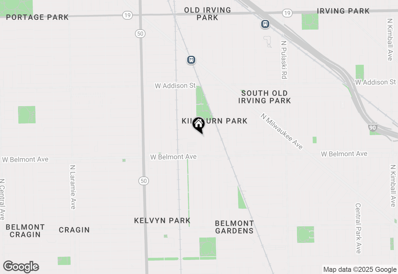 Map of 3301 N Kilbourn Avenue, Chicago, IL 60641