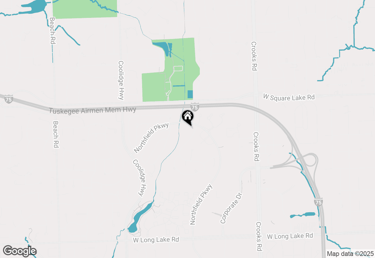 Map of 1500 Brentwood Drive, Troy, MI 48098