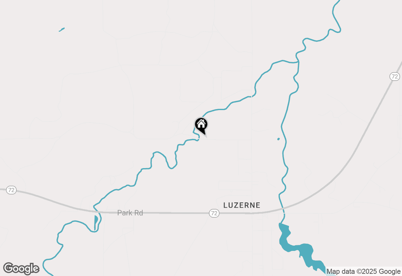 Map of 3768 Waterwheel, Luzerne, MI 48636