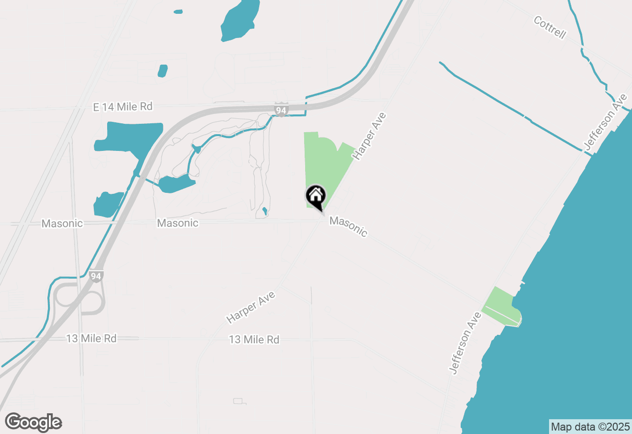 Map of 32303 Harper Avenue, St Clair Shores, MI 48082